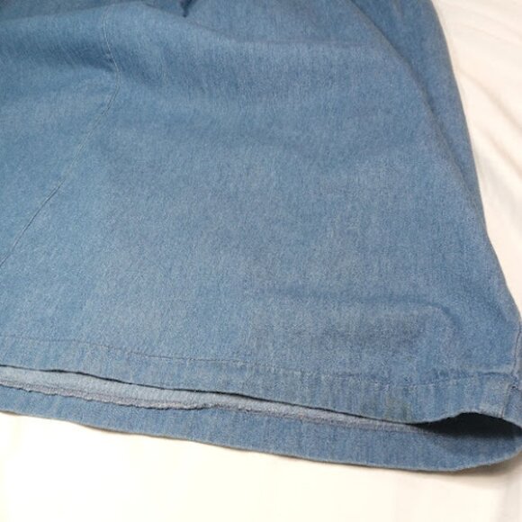 YOURS TRULY Vintage Floral Denim Jacquard Adjustable Cottagecore Western Midi 2X - Picture 9 of 12